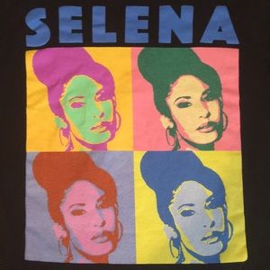 Selena Quintanilla Pop Art Graphic T-Shirt